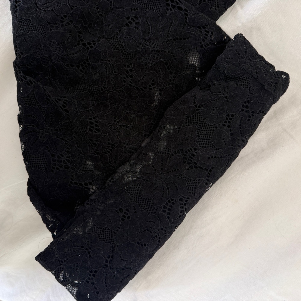 Reformation - Black Lace Pants - Picture 2 of 5